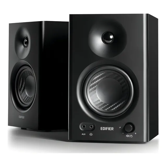 Monitores de estudio activo Edifier MR4 42 W color Negro
