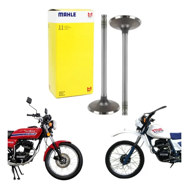 Válvula De Admissão + Escape Honda Xl125/ml125/turuna/xls125