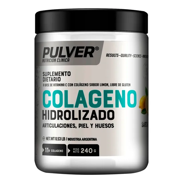20servs Colágeno Hidro Sin Tacc Pulver Articulaciones Huesos
