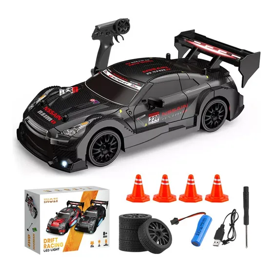 Coche De Juguete Turbotoys 1:24 Mustang/gtr High Speed Drift