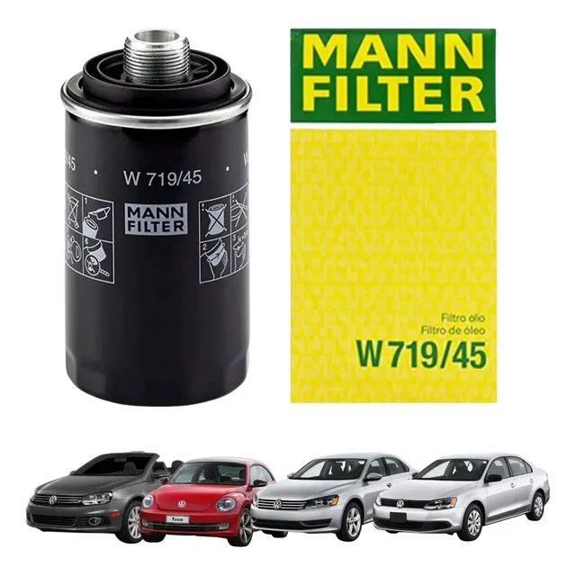 Filtro Oleo Lubrificante Audi  Vw Jetta Passat 2.0 Tsi