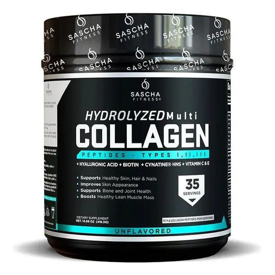 Colageno Hidrolizada Sascha 35 Servicios Collagen Original