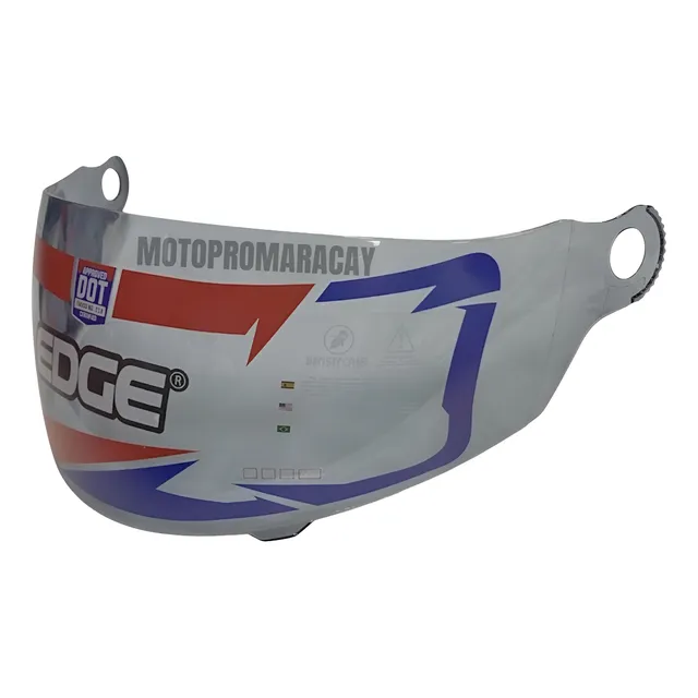 Visor De Casco Turbo Ahumado Edge Abatible