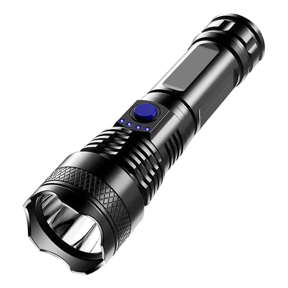 Linterna Usb Recargable 300 Min Luz Fuerte 3 Modos