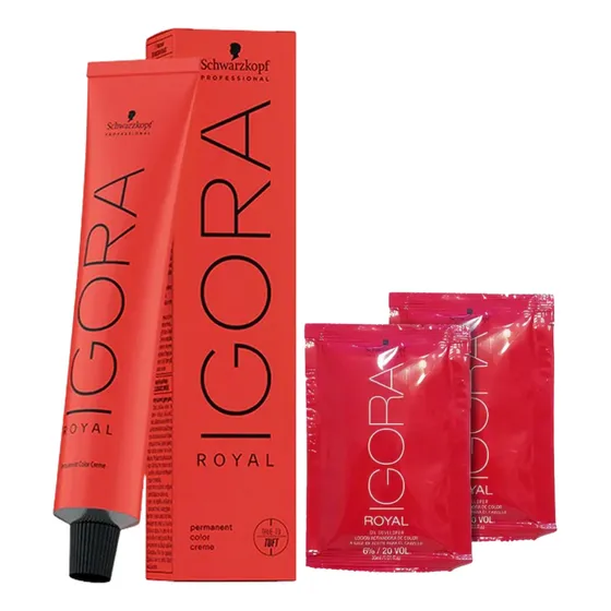 Tintura Igora Royal 6-99 Rubio Oscuro Violeta Intenso
