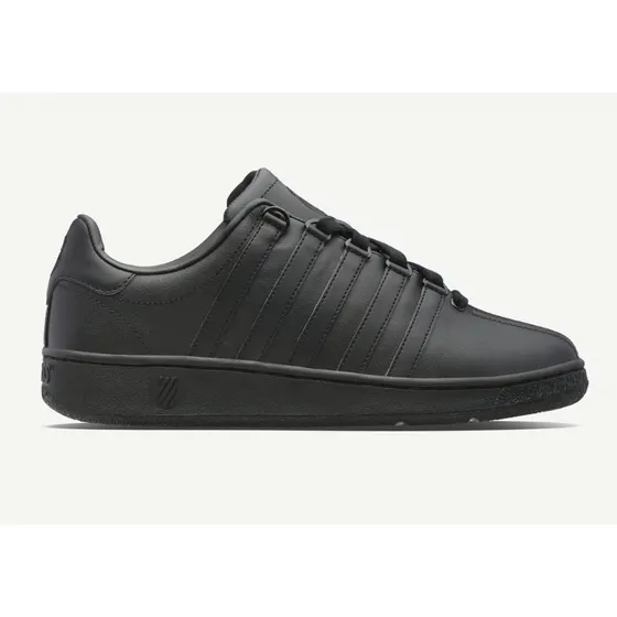 K-swiss Clásico Todo Negro Nuevo Y Original 100%