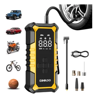 Gooloo A6 Gear Inflador De Pneus 160 Psi Compressor De Ar Po