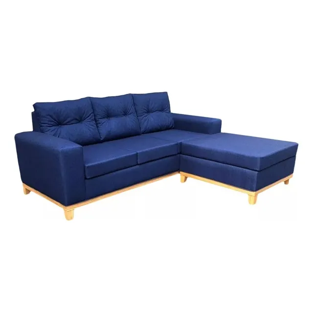 Sillón Esquinero Chenille Premium Modelo Fabric
