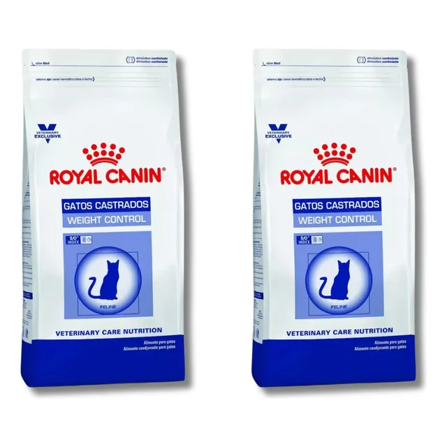 Alimento Royal Canin Gatos Castrados Weight Control 7.5kg X2