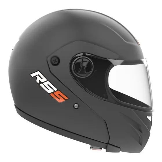 Casco para moto rebatible Hawk Flip Up RS5 negro mate talle M