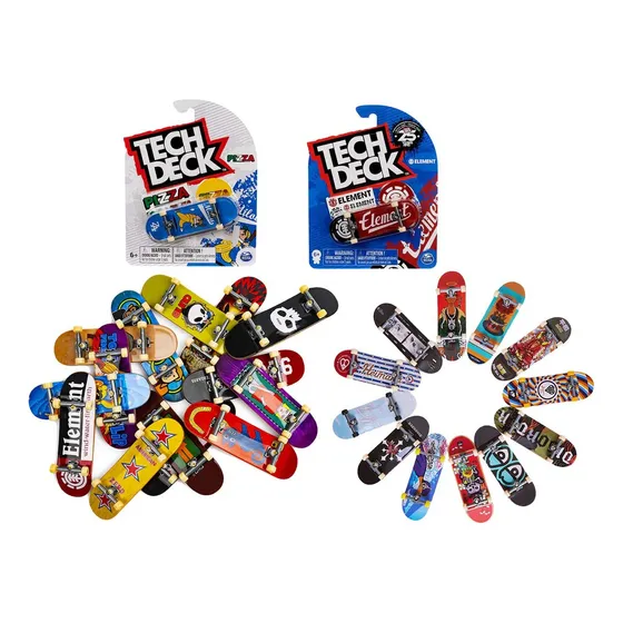 Tech Deck Skate Dedos Set 1 Patineta Completa 96mm Aleatorio