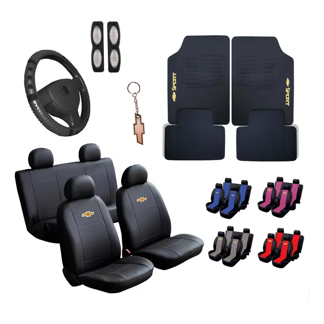 Capa Couro Banco Carro Couro Sintético + Kit Acessórios
