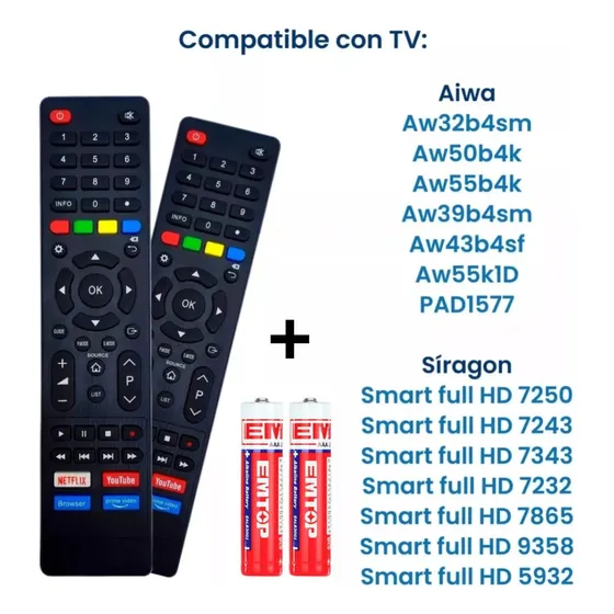 Control Remoto Siragon Hyundai Smart Tv Nuevo