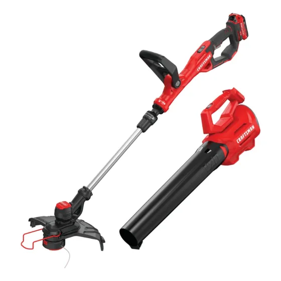 Kit Recortadora Y Soplador De Hojas Inalámbrico Craftsman