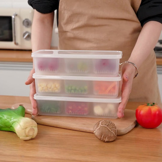 Escurridor Con Tapa Sellada Para Almacenamiento De Alimentos Escurridor Con Tapa Sellada Para Almacenamiento De Alimentos