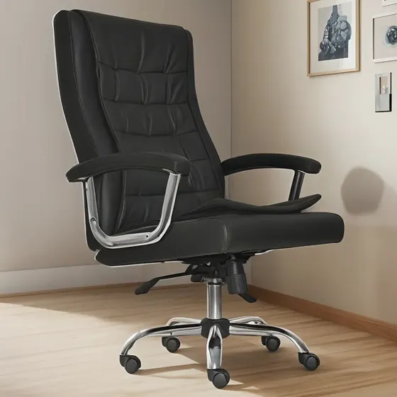 Silla De Escritorio Shiny Be Negro Bonno | Cuotas sin interés