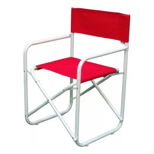 Sillon Director Exterior Caño Redondo Reforzado Plegable