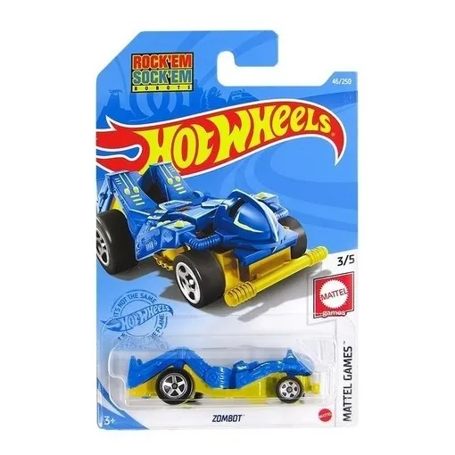 Hot Wheels Zombot Rock'em Sock'em Robots Hw Mattel Games 