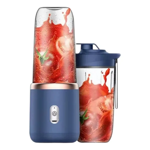 Mini Liquidificador 450ml Mixer Elêtrico Batedor Sheikeira
