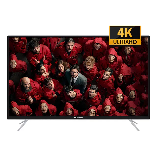 Smart Tv Telefunken 50' Ultra Hd 4k Wifi Netflix Youtube App