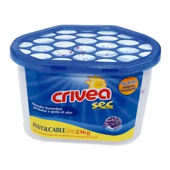 Absorbe Humedad Crivea Sec Lavanda Involcable Para Muebles 236 g | Cuotas sin interés