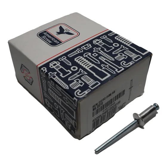 Remache Ciego Dom As M4.0x10 - 100uds. American Screw