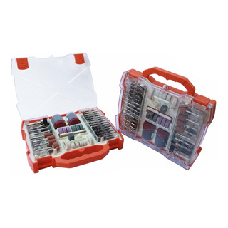 Maleta Kit De Acessórios Para Micro Retífica Com 99 Peças Maleta Kit De Acessórios Para Micro Retífica Com 99 Peças