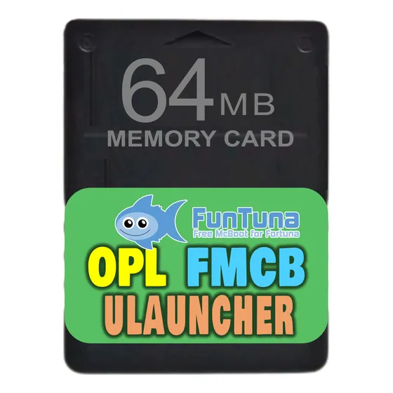 Memory Card Opl + Ulauncher Com Fmcb Atualizado Para Ps2