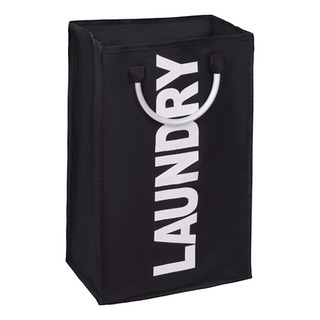 Cesto Canasto Bolsa Ropa Sucia Plegable Manijas Impermeable Color Negro Laundry Cesto Canasto Bolsa Ropa Sucia Plegable Manijas Impermeable Color Negro Laundry