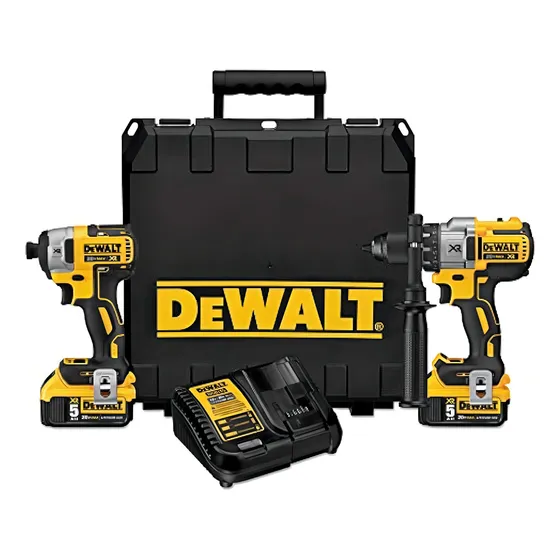Kit Combinado De Taladro Dewalt 20v Max Xr, Sin Escobillas