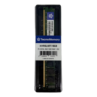 Memoria Ram Tecnomemory Pc Ddr3l 8gb 1600mhz Kvr16ln11t/8gb Memoria Ram Tecnomemory Pc Ddr3l 8gb 1600mhz Kvr16ln11t/8gb