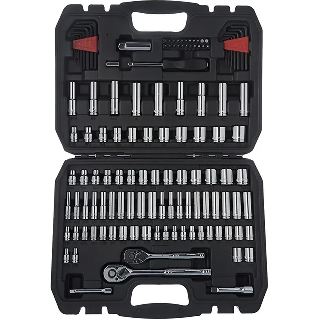 Juego De Herramientas 123 Piezas Amazon Basic