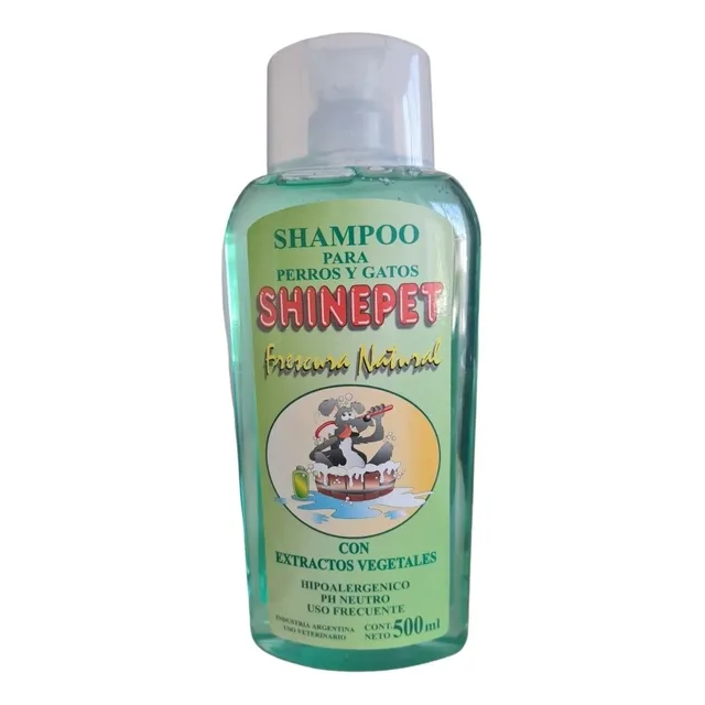 Shampoo Perros Gatos Shinepet 500ml Frescura Natural