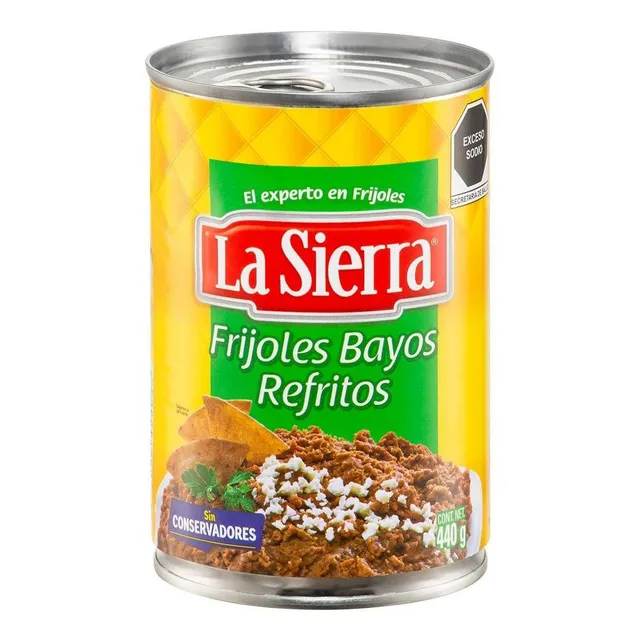 Frijoles La Sierra Bayos Refritos 440g