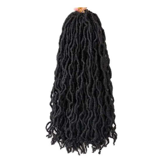 Pelucas De Pelo Sintético, Pelucas Con Rastas Trenzadas. Ext