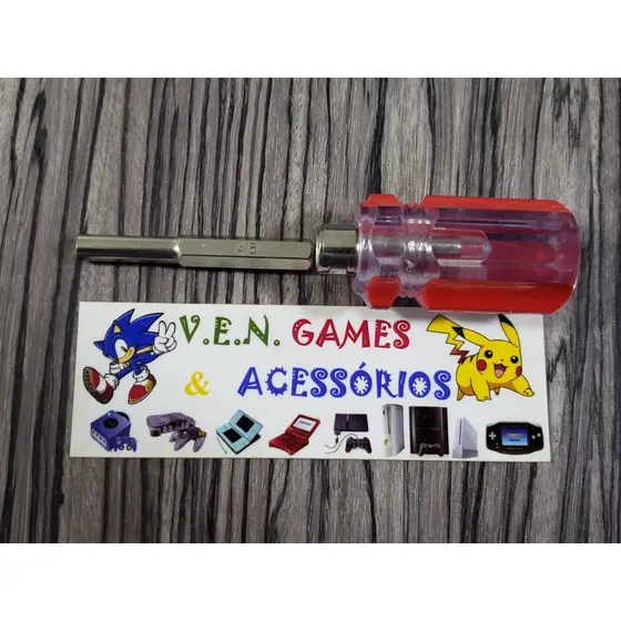 Chave Gamebit 4,5mm P/ Consoles Snes, N64, Game Cube, Novo!!