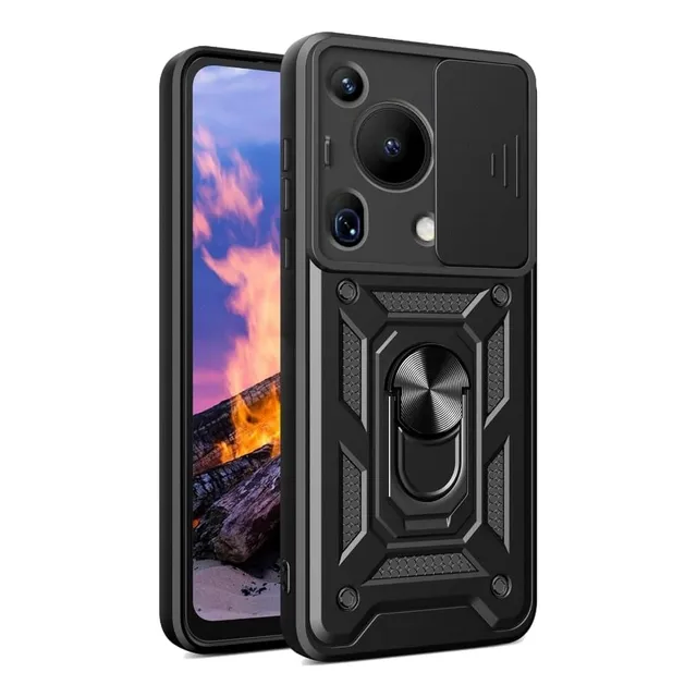 Estuche Protector Armor Junshi Para Huawei Pura 70 Ultra Negro Junshi