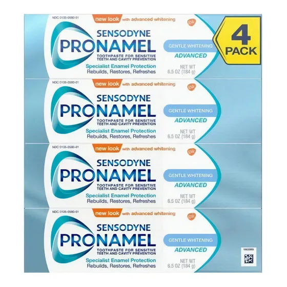 Sensodyne Gentlen Whitening Maximum Strength 4pack 184g C/u
