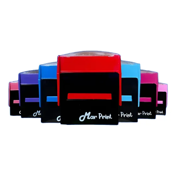 Sello Autoentintable Por Mayor Mar Print M1 Tinta Negra