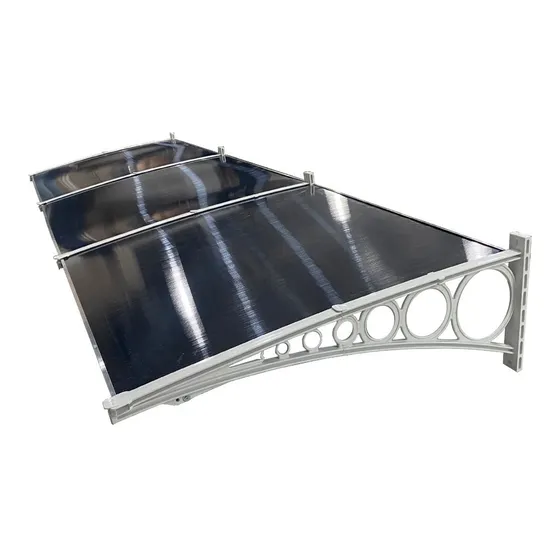 Toldo Policarbonato 3,50x1,00m Modular P/ Janelas E Portas