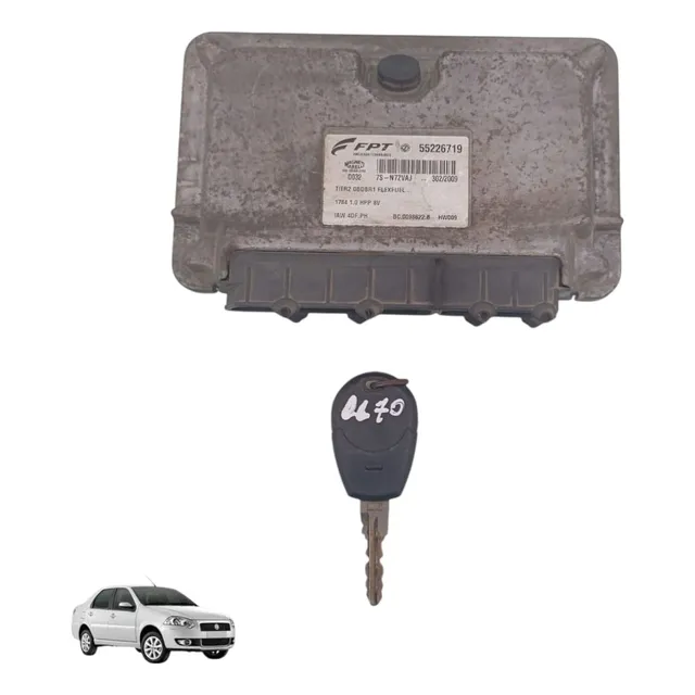 Kit Injecao Modulo Fiat Palio Siena 1.0 Flex 2010 Usado