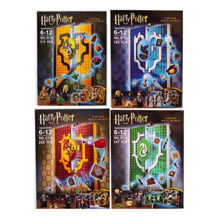 Estandartes Harry Potter Amables Figuras Bloques 4 Modelos Estandartes Harry Potter Amables Figuras Bloques 4 Modelos