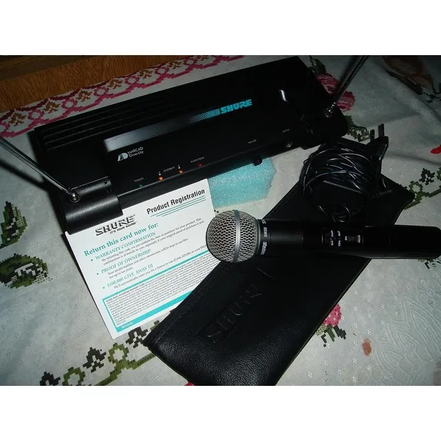 Microfono Shure Sm58 Inalambrico - Made In Usa N0 Sennheiser