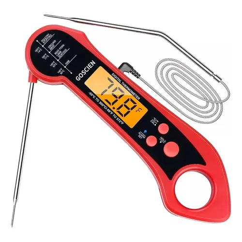Metaltex 298057 Termometro Digitale Per Carne Con Sonda In Acciaio E Clip, Display Preciso - 4