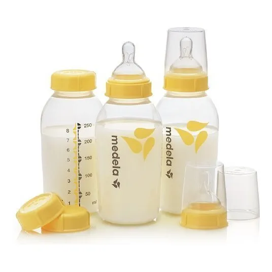 Medela Breastmilk Bottle Set, Libre De Bpa 8oz K2q8y