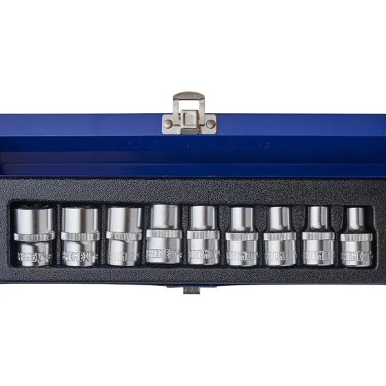 Juego Llave Tubos Torx 9 Pzs (enc.1/2 ) (e8-e24) Bremen 2906