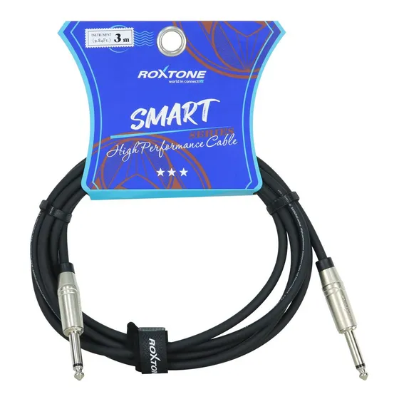 Cable Para Guitarra, Piano , Bajo Roxtone De 3 Metros