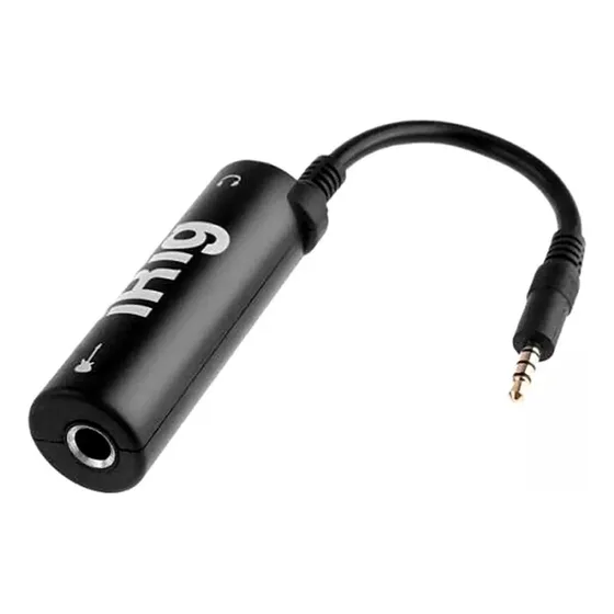 Irig Adaptador Interfaz De Audio Guitarra Ik Multimedia Ios