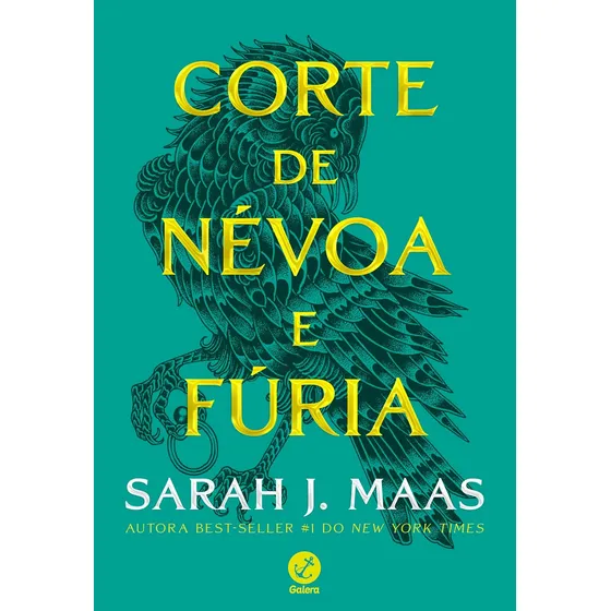Corte de névoa e fúria Vol. 2 Corte de espinhos e rosas de Sarah J Maas Editora Galera Record Capa Mole em Português 2016