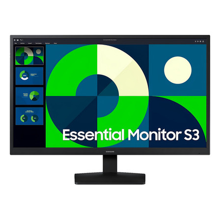 Monitor Plano Samsung Essential S3 24in Fhd 100hz 5ms Hdmi Negro Monitor Plano Samsung Essential S3 24in Fhd 100hz 5ms Hdmi Negro